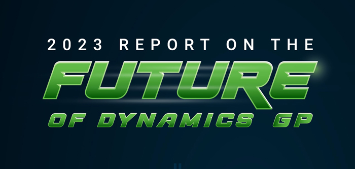 2023 Report on the Future of Dynamics GP