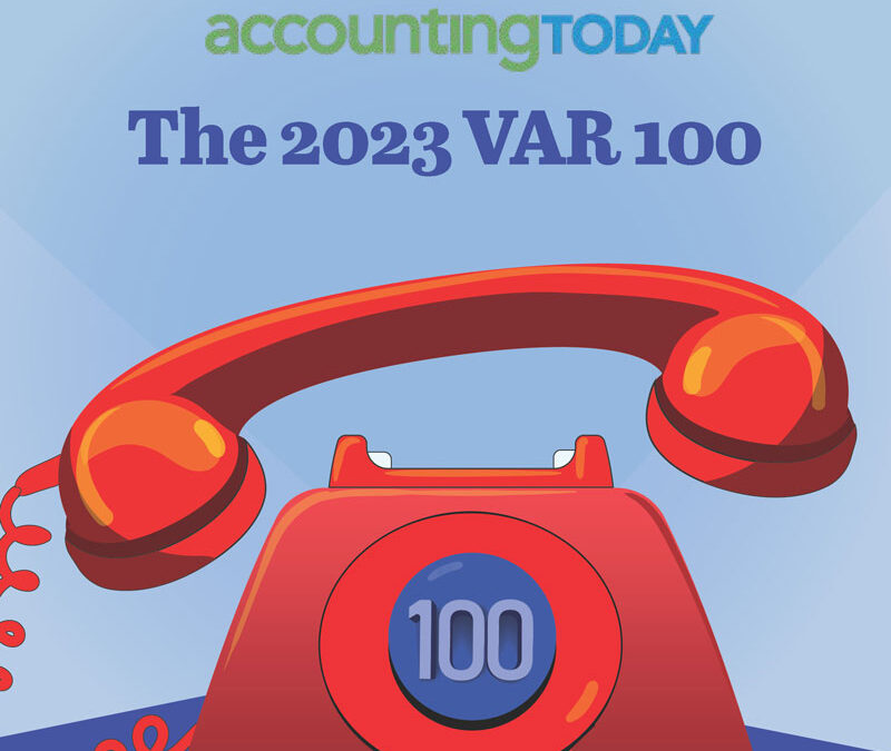 PTC is honored to be selected as an Accounting Today Top 100 VAR for 2023